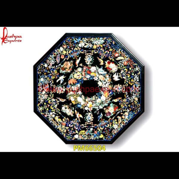 Handmade Black Marble Inlay Table Top PM66504 pietra dura box,pietra dura art,mughal pietra dura,stone inlay globe,stone for inlay,pietre dure,pietra dura table,pietra dura,marble medallions,marble inlay tables,marble inlay,ma.jpg