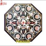 Pietre Dure Work Table Top Of Marble