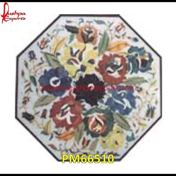 Pietre Dure Work Table Top Of White Marble PM66510 pietra dura table,pietra dura,marble medallions,marble inlay tables,marble inlay,marble floor medallions,brass inlay marble tile,white marble inlay table tops,travertine mosaic med.jpg