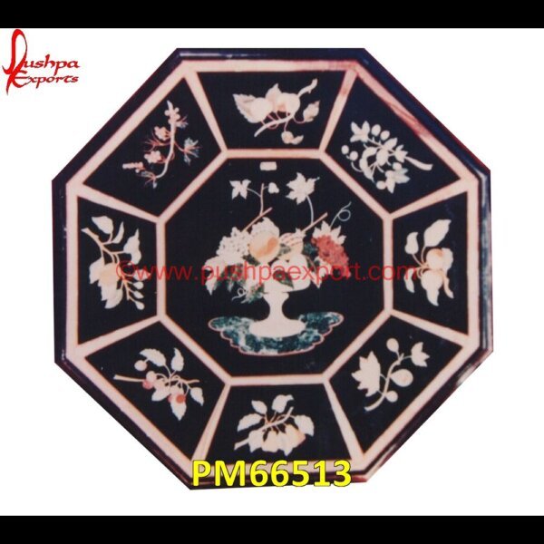 Pietre Dure Handmade Black Marble Table Top PM66513 marble inlay tables,marble inlay,marble floor medallions,brass inlay marble tile,white marble inlay table tops,travertine mosaic medallion,taj mahal inlay stones,stone wood inlay,s.jpg