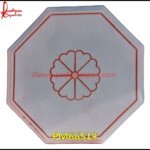 Flower Design Overlay White Marble Table Top