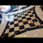 Overlay Black Marble Floor