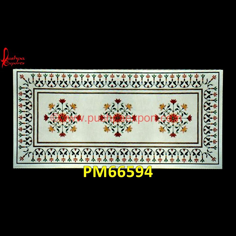 White Marble Table Top With Inlay Work PM66594 marble inlay floor,marble inlay elephant,marble inlay dining table,marble inlay desk,marble inlay design,marble inlay crafts,marble inlay coffee table,marble inlay coasters,marble.jpg