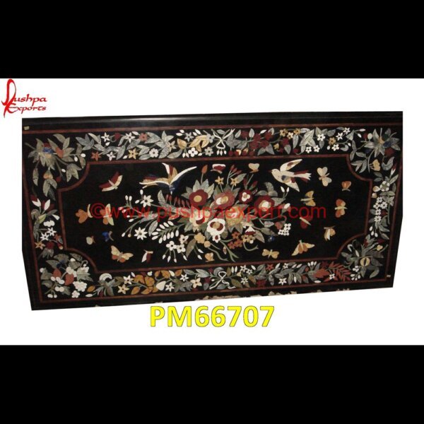 Floral Pietre Dure Black Marble Medallion PM66707 marble inlay box,marble inlay border,marble inlay art,marble foyer medallion,marble floor inlay designs,stone inlay globe,stone for inlay,pietre dure,pietra dura table,pietra dura,.jpg