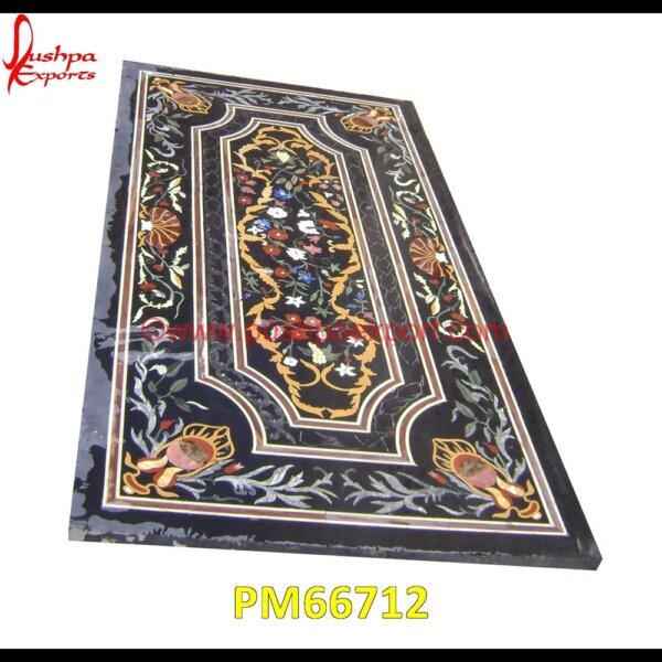 Design Pietra Dura Work Black Marble Table Top PM66712 stone inlay globe,stone for inlay,pietre dure,pietra dura table,pietra dura,marble medallions,marble inlay tables,marble inlay,marble floor medallions,brass inlay marble tile,white.jpg