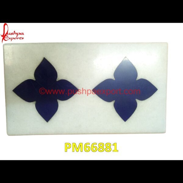 Lapis Lazuli Stone Inlay White Marble Table Top PM66881 pietra dura in india,pietra dura furniture,pietra dura for sale,pietra dura dining table,pietra dura cabinet,pietra dura box,pietra dura art,mughal pietra dura,mosaic marble medall.jpg