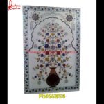 Pichakari Artwork White Marble Table Top