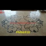 MOP And Black Marble Inlay Italian Marble Floor