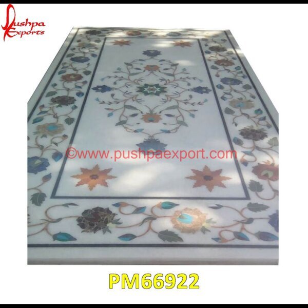 Flower And Leaves Inlay White Marble Table Top PM66922 stone for inlay,pietre dure,pietra dura table,pietra dura,marble medallions,marble inlay tables,marble inlay,marble floor medallions,brass inlay marble tile,white marble inlay tabl.jpg