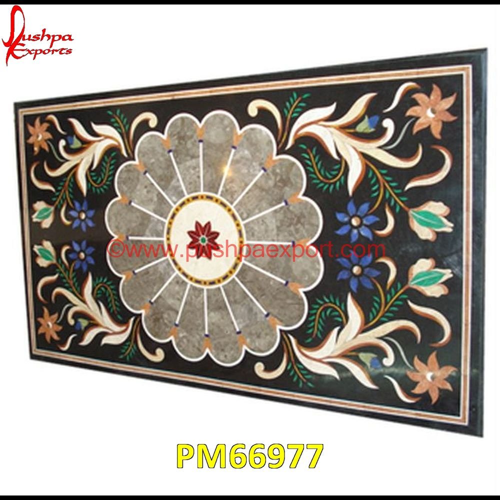 Old Art Motif Inlay Black Marble Table Top PM66977 stone floor inlays,pietra dura technique,pietra dura taj mahal,pietra dura table top,pietra dura mosaic,pietra dura marble table tops,pietra dura inlays,pietra dura india,pietra du.jpg