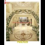 Floral Inlay Italian Marble Floor