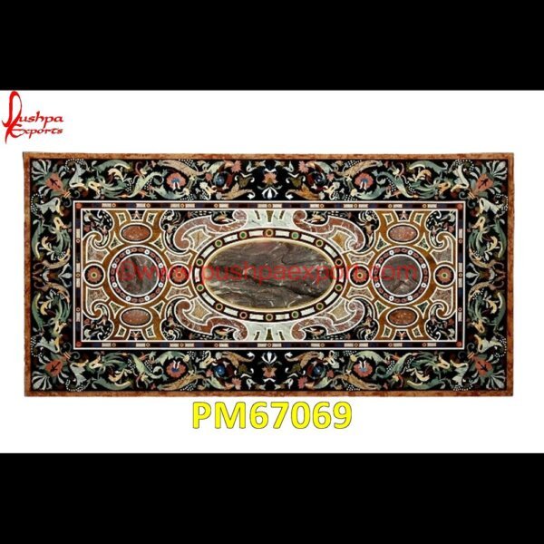 Floral Pietra Dura Black Marble Medallion PM67069 brass inlay marble tile,white marble inlay table tops,travertine mosaic medallion,taj mahal inlay stones,stone wood inlay,stone inlay work,stone inlay table tops,stone inlay furnit.jpg