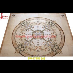 Pattern Inlay Italian Marble Floor Tile