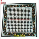 Square Shaped Inlay Marble Table Top