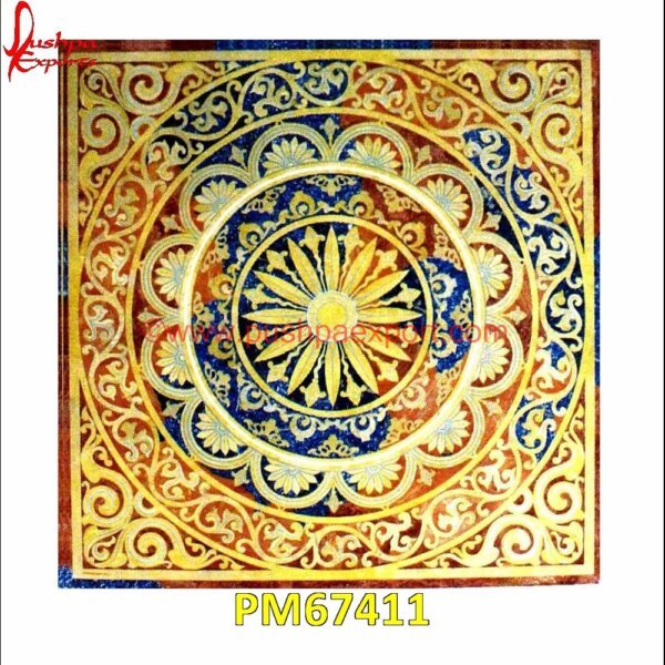 Modern Marble Inlay Work Square Table Top PM67411 pietra dura dining table,pietra dura cabinet,pietra dura box,pietra dura art,mughal pietra dura,mosaic marble medallions,metal inlay in stone,medallion marble floor decor,marble ti.jpg