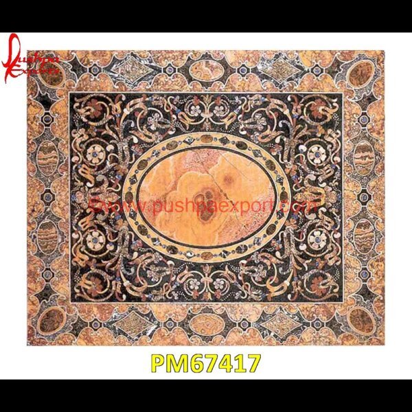 Inlay Work Granite Square Table Top PM67417 metal inlay in stone,medallion marble floor decor,marble tile medallions,marble mosaic medallion,marble medallion floor tile,marble inlay work taj mahal,marble inlay work in jaipur.jpg