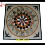 Rangoli Inlay Marble Floor Tile