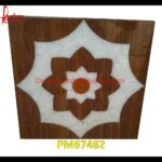 Flower Mosaic Marble Floor Tile