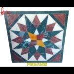 Marble Stone Inlay Work Green Marble Floor Tile