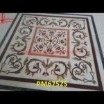 Inlaid Work Marble Floor Tile