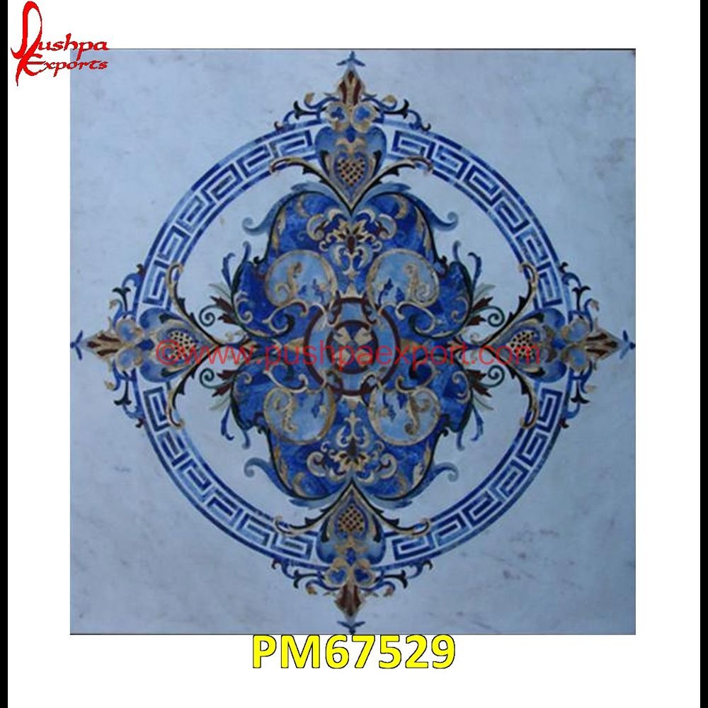 Blue Flower Design Inlay On Marble PM67529 marble inlay tray,marble inlay tiles,marble inlay table tops,marble inlay panel,marble inlay medallion,marble inlay handicrafts,marble inlay furniture,marble inlay flooring italy,m.jpg