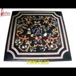 Design Inlay Work Black Marble Table Top