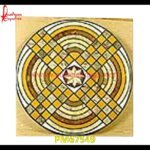 Geometric Art Pattern Marble Floor Tile