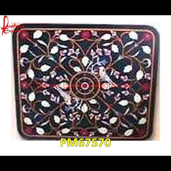 Bird Inlay Work Black Marble Table Top PM67570 stone inlay art,stone floor inlays,pietra dura technique,pietra dura taj mahal,pietra dura table top,pietra dura mosaic,pietra dura marble table tops,pietra dura inlays,pietra dura.jpg