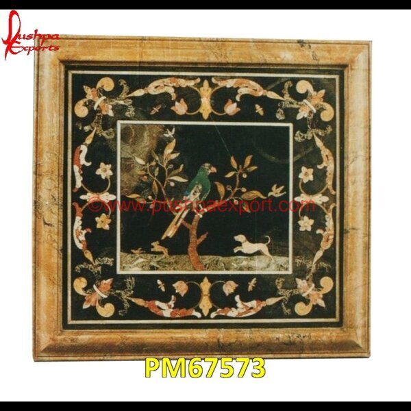 Parrot Inlay Marble Square Floor PM67573 pietra dura taj mahal,pietra dura table top,pietra dura mosaic,pietra dura marble table tops,pietra dura inlays,pietra dura india,pietra dura in india,pietra dura furniture,pietra.jpg