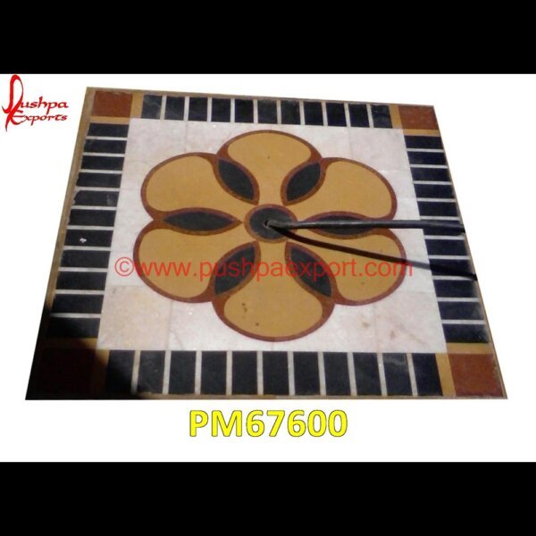 Flower Overlay Floor Tile PM67600 stone wood inlay,stone inlay work,stone inlay table tops,stone inlay furniture,stone inlay flooring,stone inlay coffee table,stone inlay art,stone floor inlays,pietra dura techniqu.jpg