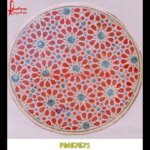 Marble Stone Inlay Round Table Top