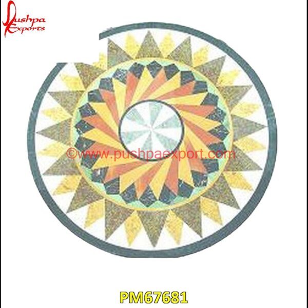 Overlay Work Round Marble Table Top PM67681 mosaic marble medallions,metal inlay in stone,medallion marble floor decor,marble tile medallions,marble mosaic medallion,marble medallion floor tile,marble inlay work taj mahal,ma.jpg