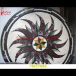 Semi Precious Stone Design Inlay Marble Table Top