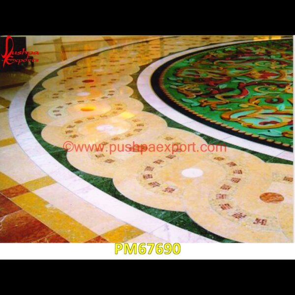 Round Marble Flooring Medallion PM67690 marble inlay work,marble inlay tray,marble inlay tiles,marble inlay table tops,marble inlay panel,marble inlay medallion,marble inlay handicrafts,marble inlay furniture,marble inla.jpg