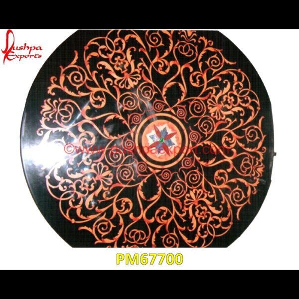 Black Marble Round Floral Pietre Dure Table Top PM67700 marble inlay elephant,marble inlay dining table,marble inlay desk,marble inlay design,marble inlay crafts,marble inlay coffee table,marble inlay coasters,marble inlay chess board,m.jpg