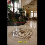 Italian Marble Round Floor Tile