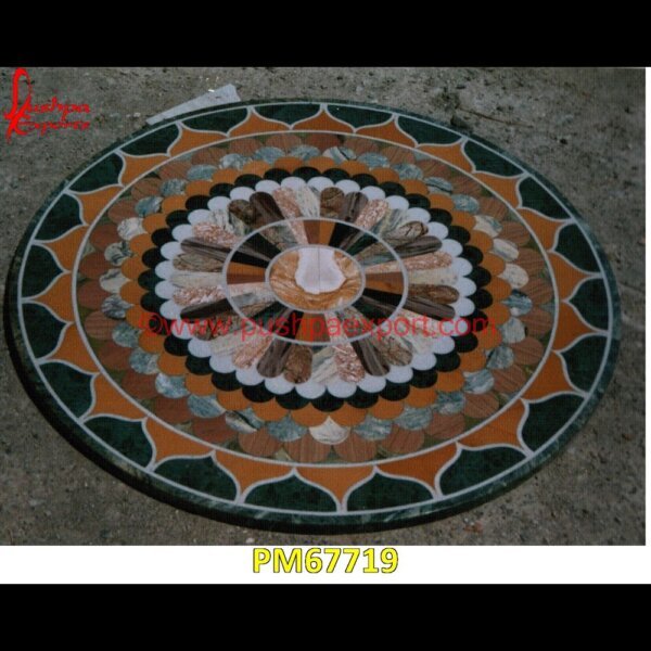 Marble Overlay Round Green Marble Table Top PM67719 marble inlay tables,marble inlay,marble floor medallions,brass inlay marble tile,white marble inlay table tops,travertine mosaic medallion,taj mahal inlay stones,stone wood inlay,s.jpg