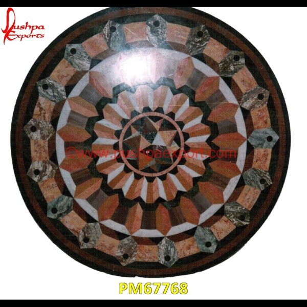 Italian Marble Inlay Round Shape Table Top PM67768 stone inlay art,stone floor inlays,pietra dura technique,pietra dura taj mahal,pietra dura table top,pietra dura mosaic,pietra dura marble table tops,pietra dura inlays,pietra dura.jpg