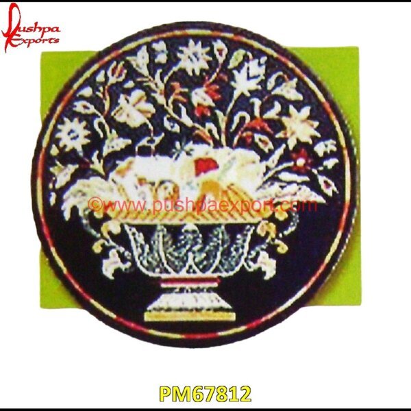 Flower Motif Inlay Black Marble Round Table Top PM67812 marble inlay border,marble inlay art,marble foyer medallion,marble floor inlay designs,stone inlay globe,stone for inlay,pietre dure,pietra dura table,pietra dura,marble medallions.jpg