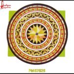 Pattern Inlay Round Shaped Marble Table Top