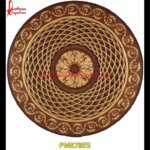 Pattern Inlay Marble Stone Round Table Top