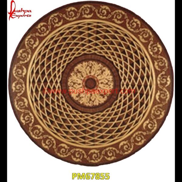 Pattern Inlay Marble Stone Round Table Top PM67855 pietra dura table,pietra dura,marble medallions,marble inlay tables,marble inlay,marble floor medallions,brass inlay marble tile,white marble inlay table tops,travertine mosaic med.jpg