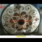 Round Pietra Dura Italian Stone Table Top