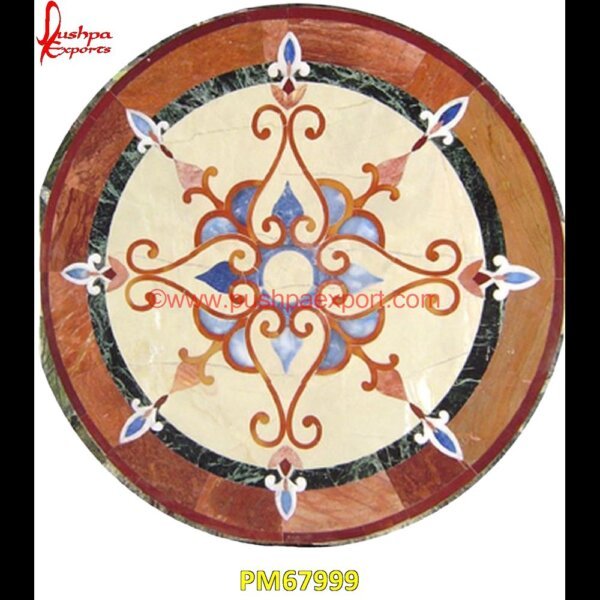 Round Italian Stone Inlay Table Top PM67999 marble inlay work in jaipur,marble inlay work agra,marble inlay work,marble inlay tray,marble inlay tiles,marble inlay table tops,marble inlay panel,marble inlay medallion,marble i.jpg