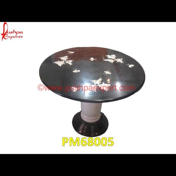 Motif Inlay Black Marble Stone Round Table Top PM68005 marble inlay panel,marble inlay medallion,marble inlay handicrafts,marble inlay furniture,marble inlay flooring italy,marble inlay floor,marble inlay elephant,marble inlay dining t.jpg