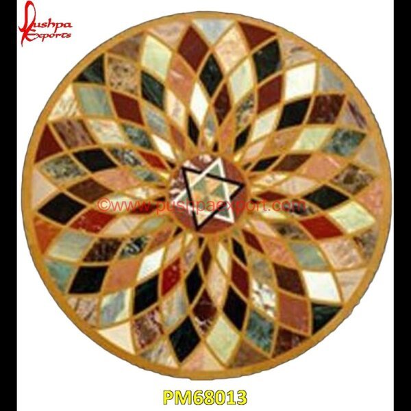 Marble Stone Overlay Round Dining Table Top PM68013 marble inlay desk,marble inlay design,marble inlay crafts,marble inlay coffee table,marble inlay coasters,marble inlay chess board,marble inlay box,marble inlay border,marble inlay.jpg