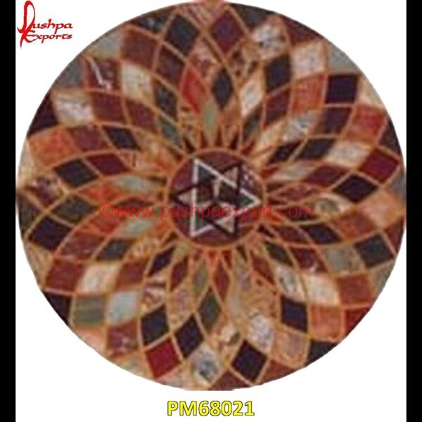 Stone Overlay Round Table Top For Desk PM68021 marble inlay art,marble foyer medallion,marble floor inlay designs,stone inlay globe,stone for inlay,pietre dure,pietra dura table,pietra dura,marble medallions,marble inlay tables.jpg