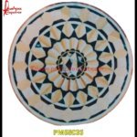 Round Shaped Italian Marble Inlay Medallion