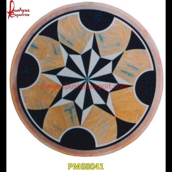 Design Overlay Round Natural Stone Table Top PM68041 stone inlay flooring,stone inlay coffee table,stone inlay art,stone floor inlays,pietra dura technique,pietra dura taj mahal,pietra dura table top,pietra dura mosaic,pietra dura ma.jpg