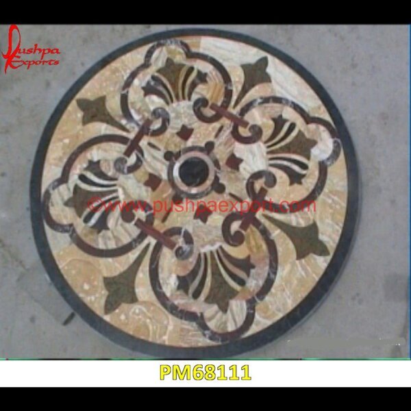 Round Inlay Work Marble Stone Table Top PM68111 marble inlay handicrafts,marble inlay furniture,marble inlay flooring italy,marble inlay floor,marble inlay elephant,marble inlay dining table,marble inlay desk,marble inlay design.jpg